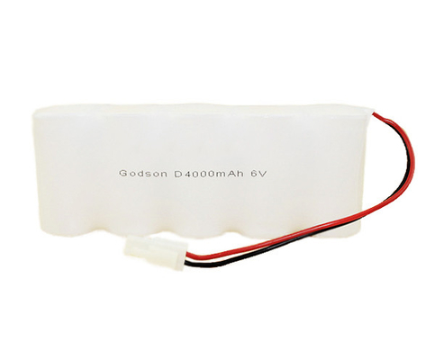 Baterai Isi Ulang Nikel Kadmium 6,0 V D4000mAh 6 Volt Exit Light Battery