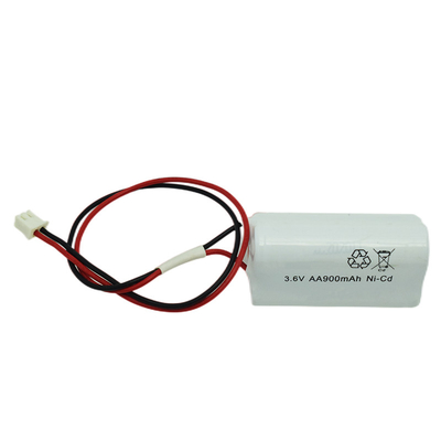 Lampu Darurat AA Baterai Ni Cd 900mAh 3.6V 500 Kali Siklus Hidup