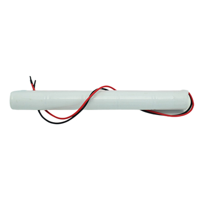 Baterai Lampu Keluar Darurat 6.0 Volt Ni Cd Jenis Tongkat Warna PVC Putih