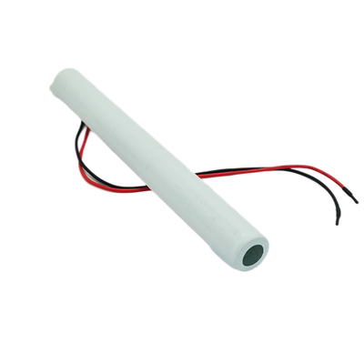 Baterai Lampu Keluar Darurat 6.0 Volt Ni Cd Jenis Tongkat Warna PVC Putih