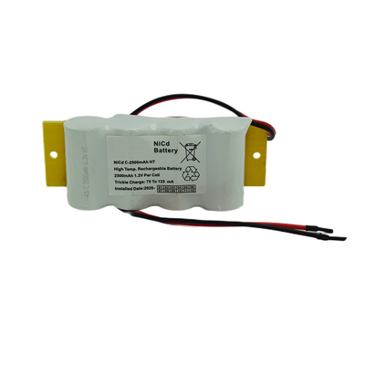 4.8 Volt C2500mah Ni Cd Emergency Exit Light Battery Stick Type