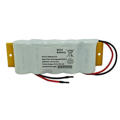 OEM 3.6V Tanda Keluar Darurat Penggantian Baterai Jaket PVC NiCd