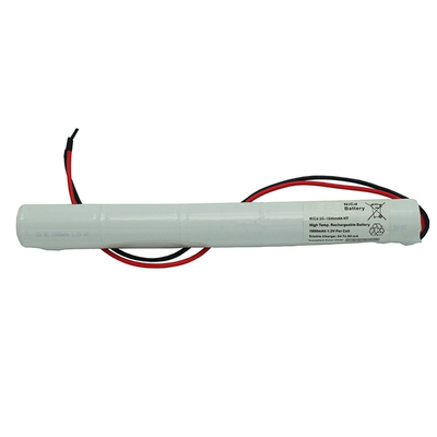 55 Derajat SC1800mAh Nicd Battery Pack 6.0V Untuk Penerangan Darurat