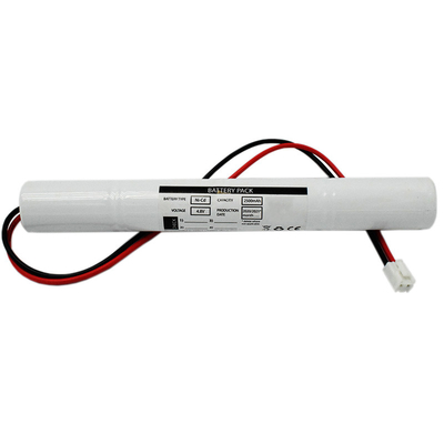 Baterai Lampu Keluar Darurat 2500mah Baterai Isi Ulang 4.8V 0.1C Charge