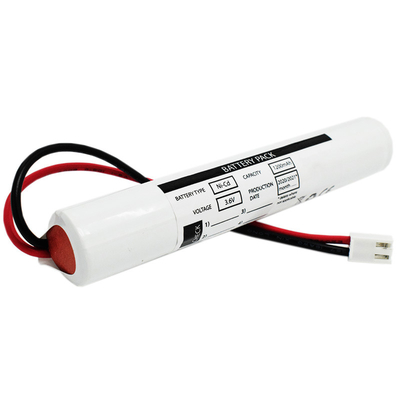 SC1200mAh 3.6 V Baterai NiCd Tanda Keluar Darurat Paket Baterai Stick
