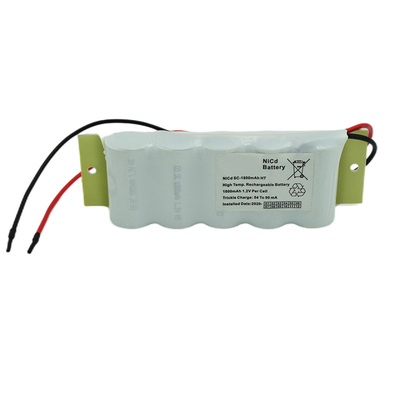 Baterai Tanda Keluar Darurat SC1800mah 6.0v Ni Cd Battery Pack