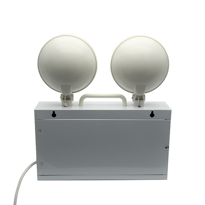 Outdoor LED Emergency Twin Spot Light Putih 3W 6500K 3 Jam Durasi Waktu