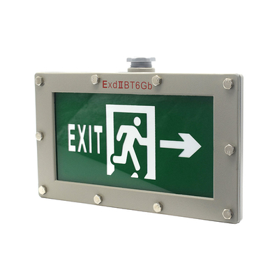 Stainless Steel LED Explosion Proof Exit Light 5w Durasi Tiga Jam
