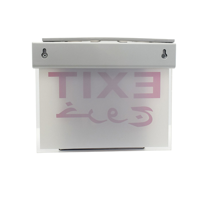 Lampu Darurat Baterai Lithium Ion R Dalam Ruangan LED Keluar Putih 3W 300lm