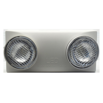 Baterai Lithium Ion Led Lampu Emergency Twin Spot 6500K 3 Jam