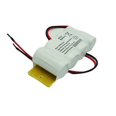 Paket Baterai Isi Ulang NiCd 4.8V C2500mAh Untuk Penerangan Darurat