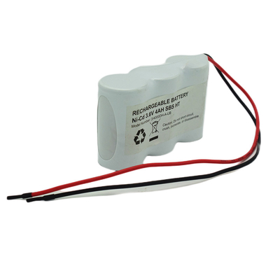 Baterai NiCD Emergency Exit Light D4000mAh 3.6 V Aman Berdampingan