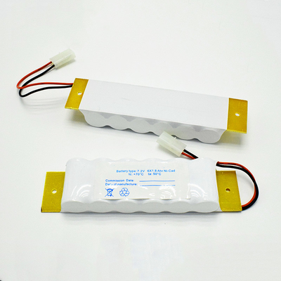 7.2V 1800mAh Lampu Darurat Baterai Nikel Kadmium Kode HS 8507300090