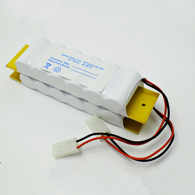 7.2V 1800mAh Lampu Darurat Baterai Nikel Kadmium Kode HS 8507300090