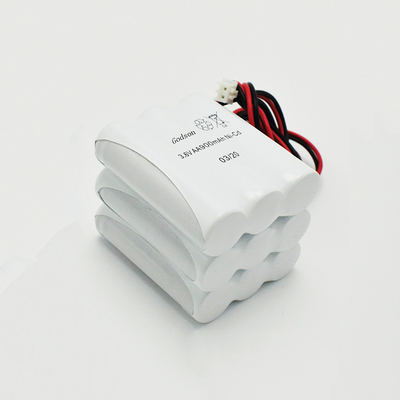 Paket Baterai Lampu Keluar Darurat AA NiCD AA900mAh 3.6V SBS Dapat Diisi Ulang