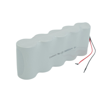 Baterai NiCD Lampu Keluar Darurat D4000mAh 6.0 V Aman Side By Side