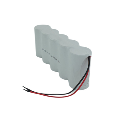 Baterai NiCD Lampu Keluar Darurat D4000mAh 6.0 V Aman Side By Side