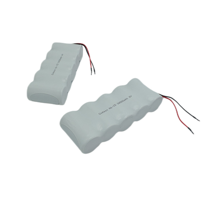 Baterai NiCD Lampu Keluar Darurat D4000mAh 6.0 V Aman Side By Side