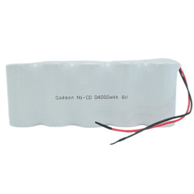 4.0Ah Lampu Keluar Darurat Baterai Isi Ulang 6.0V Suhu Tinggi