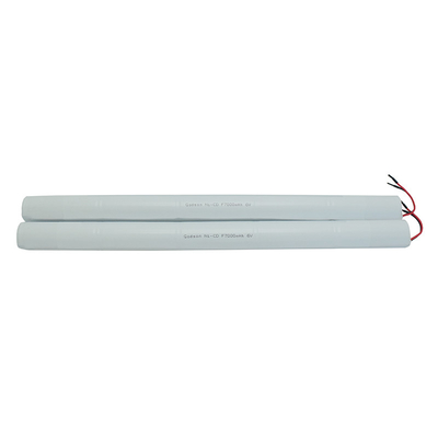 6.0V Nikel Kadmium baterai isi ulang F7000mAh Baterai lampu keluar
