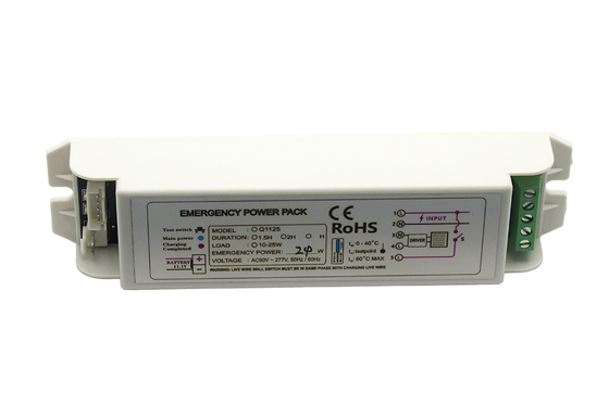 277V IP20 Lampu Darurat Power Pack GS-Q1125 Kit Darurat Baterai Jenis pemeliharaan