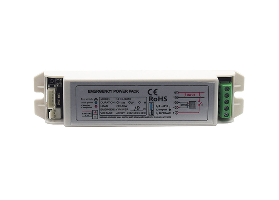 0.05A Kit pencahayaan darurat Daya penuh GS-Q810 Konverter 10W Inverter darurat Jenis pemeliharaan