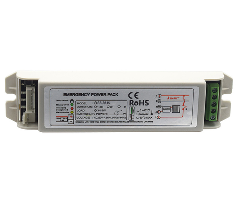 Kit pencahayaan darurat 300V Daya penuh GS-Q815 Konverter 10W Inverter darurat Jenis pemeliharaan