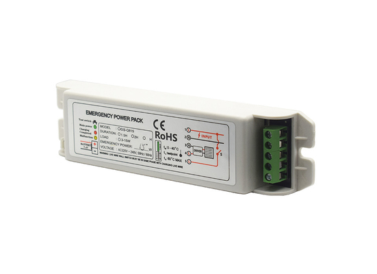 Kit pencahayaan darurat 300V Daya penuh GS-Q815 Konverter 10W Inverter darurat Jenis pemeliharaan