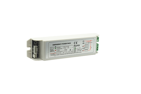 Li Ion Emergency Power Pack Inverter tipe yang dipertahankan Daya darurat 11-20W GS-A1125