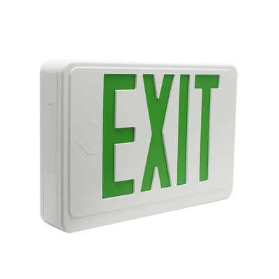 150Lm Indoor Emergency LED Exit Light 3W 85-265V 6500 K Mountable Wall