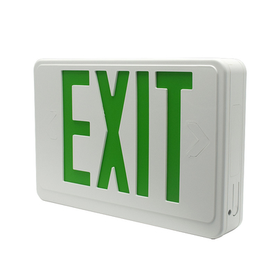 150Lm Indoor Emergency LED Exit Light 3W 85-265V 6500 K Mountable Wall