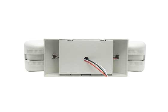 3 Jam Durasi Lampu Keluar Darurat LED Indoor 3W 85-265V Lampu Dual Head Luminare Wall Mountable