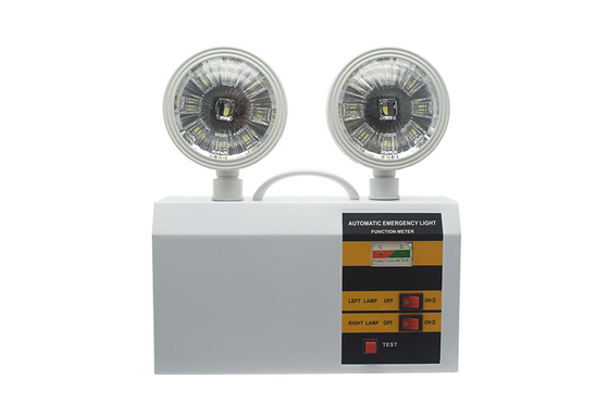 3 watt darurat LED Dual Head Exit Lampu dinding dipasang 3 jam Durasi