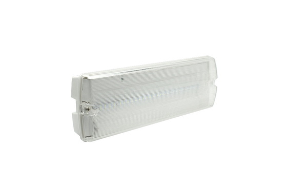 8W Emergency Ip65 Bulkhead Light 6500K 150Lm Pemasangan Dinding