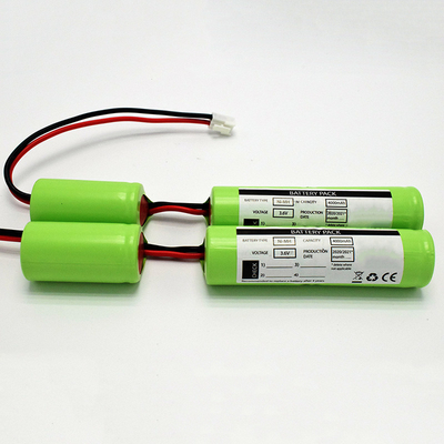 C4000mAh 3.6 Volt Baterai pengganti NiMH dengan umur siklus yang baik