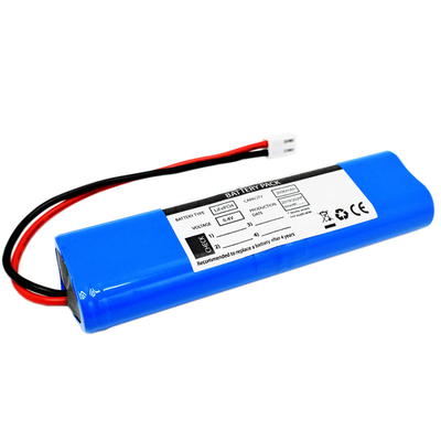 18650 3000mAh 6.4 Volt Side By Side Tipe LiFePO4 Baterai Kinerja suhu tinggi