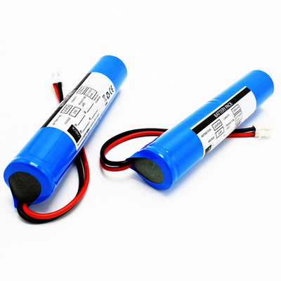 Paket baterai LiFePO4 2x26650 3000mAh tipe stik 6.4V (Konektor JST VH-2P, UL1015 18#, panjang kawat 150mm)