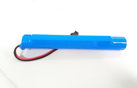 Lampu darurat yang dapat diisi ulang Baterai Li-ion ICR18650 2600 MAh 7.4V ((JST-SMP-2P, UL1007 20#, 100mm)