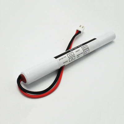 Ni Cd AA600mah 3.6 Volt Exit Light Baterai Tipe Stick Dengan Keamanan yang Baik
