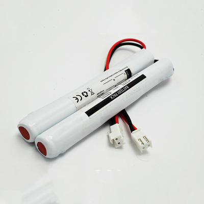 Ni Cd AA600mah 3.6 Volt Exit Light Baterai Tipe Stick Dengan Keamanan yang Baik