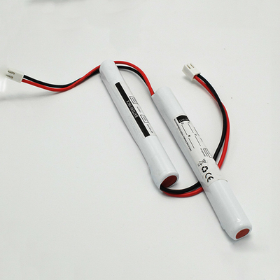 Ni Cd AA600mah 3.6 Volt Exit Light Baterai Tipe Stick Dengan Keamanan yang Baik