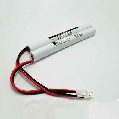 Ni Cd AA600mah 3.6 Volt Exit Light Baterai Tipe Stick Dengan Keamanan yang Baik