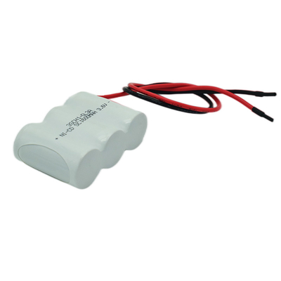 Produsen yang dapat disesuaikan 3.6V 1600mAh Lampu darurat Ni Cd Baterai