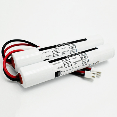 CB Sertifikasi LED Lampu darurat Ni Cd Baterai Paket 3.6 Volt SC1200mah