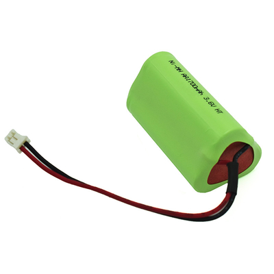 Baterai berkapasitas tinggi 3.6 V AA1700mAh Ni Mh untuk pencahayaan darurat dan alat listrik