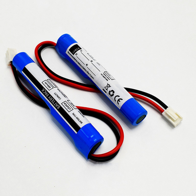 Lampu darurat 600mAh 6.4 Volt LiFePO4 Baterai tipe Stick