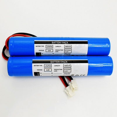 Tipe Stick Baterai LiFePO4 3000mAh 6.4 Volt Penggunaan Lampu Surya Darurat