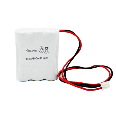 Lampu darurat Side by Side Tipe Ni-Cd Baterai AA900mAh 3.6V