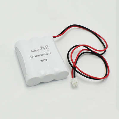 Lampu darurat Side by Side Tipe Ni-Cd Baterai AA900mAh 3.6V
