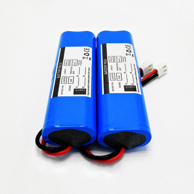 Baterai silinder 18650*4 Sel 3000mAh 6.4V SBS LiFePO4 Baterai Kinerja suhu tinggi